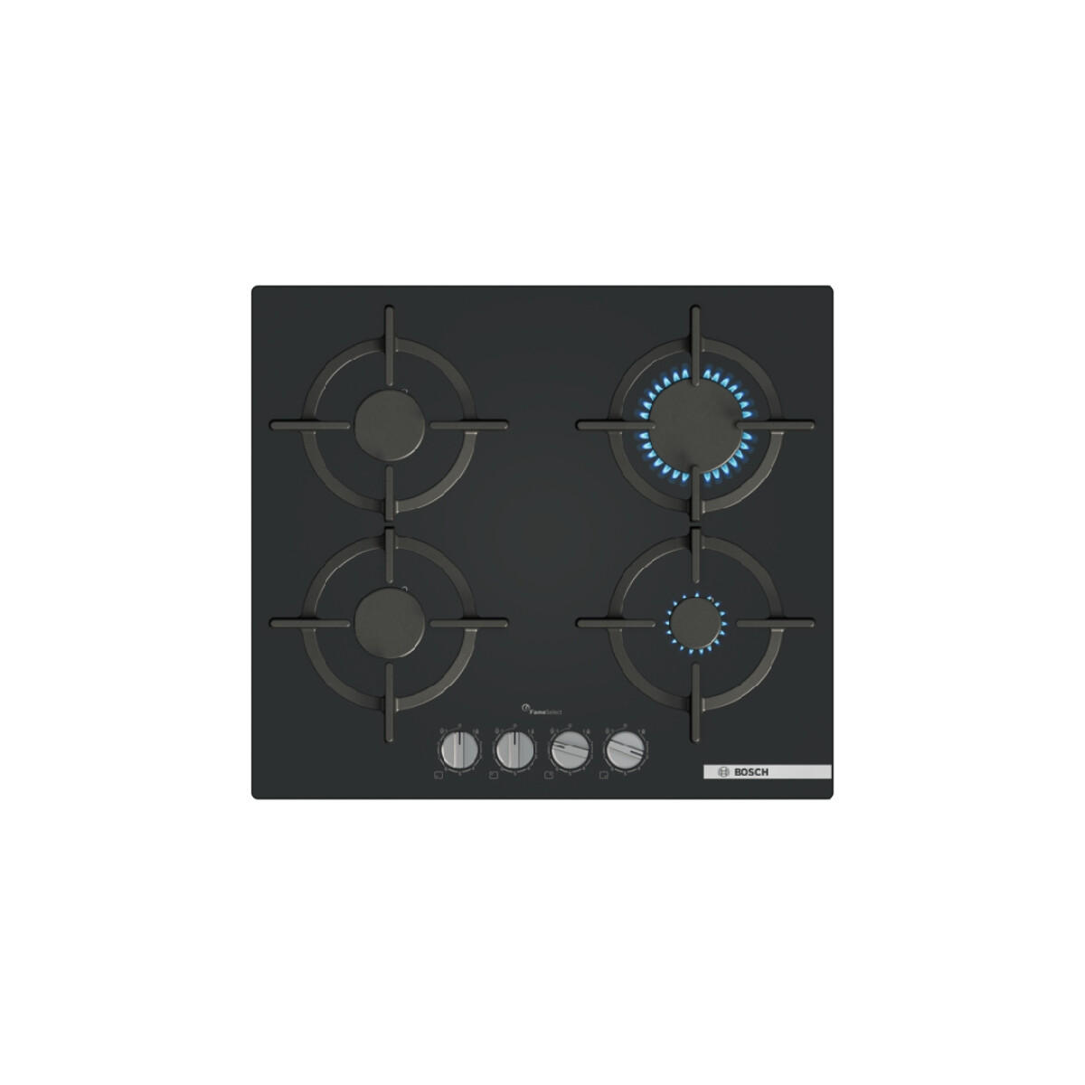 Anafe a gas Bosch PPP6A6I10 Vidrio 60 cm 