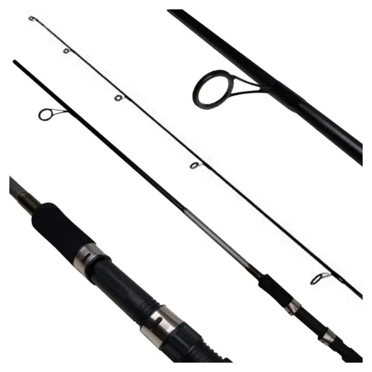 CAÑA OKUMA CASCADE SPINNING FIBRA 2.40MT 2TR CS-S-802M 