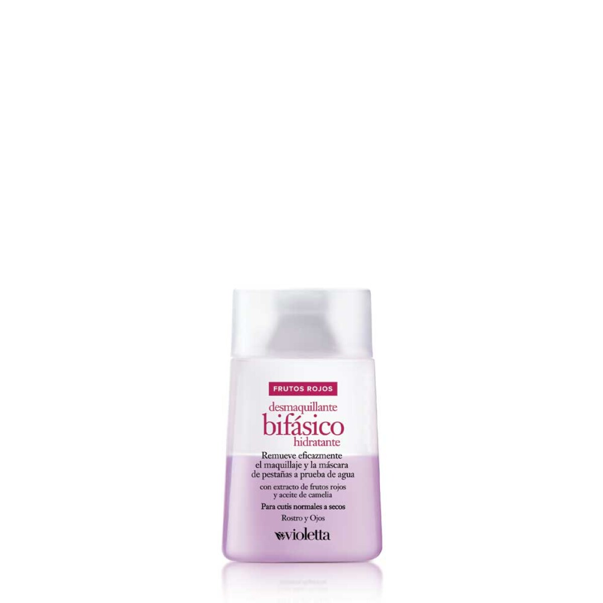 Desmaquillante Bifásico Violetta Frutos Rojos 110ml 