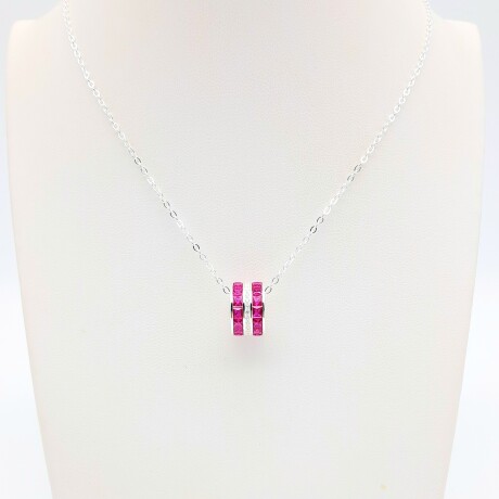 Conjunto de cadena de plata 925 y llamador de angeles. Conjunto de cadena de plata 925 y llamador de angeles.