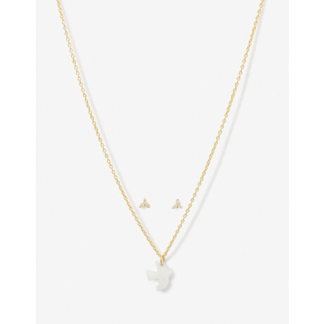 Set Aros Pasantes Y Cadena Plata 925 Dorado