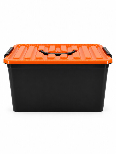 CAJA DE HERRAMIENTAS PLASTICO 10LT NEGRO.