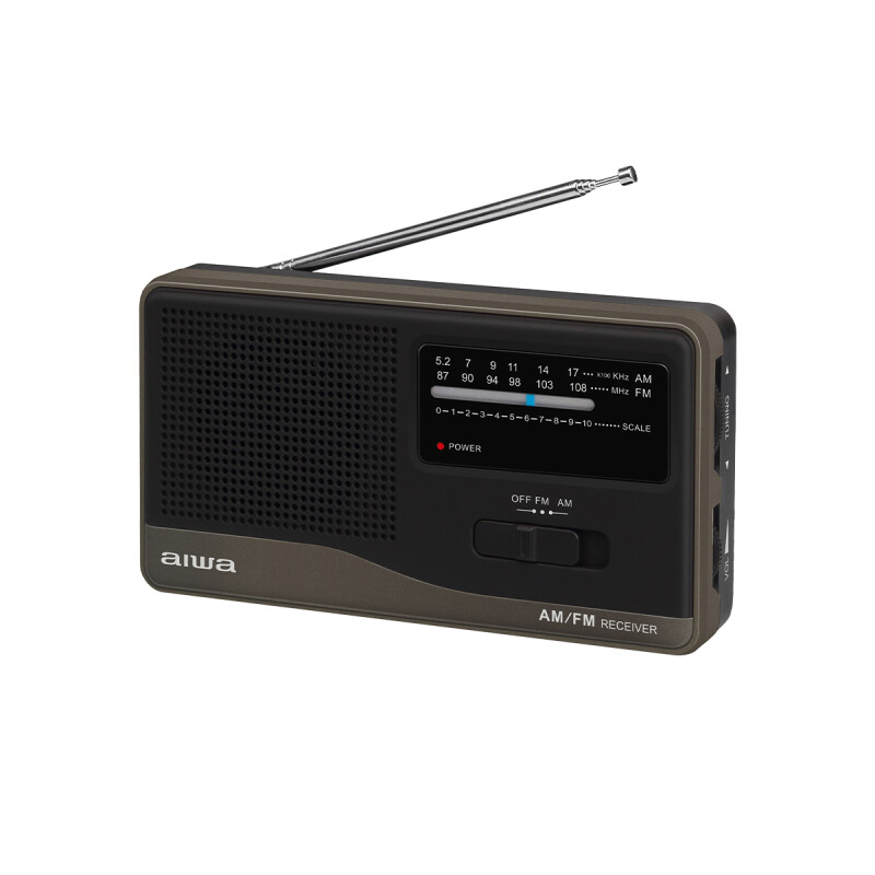 Radio Portátil Analógico de Bolsillo AM-FM AIWA | AWFML3 Radio Portátil Analógico de Bolsillo AM-FM AIWA | AWFML3