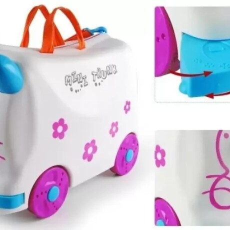 Valija Infantil Carrito de Paseo BLANCO