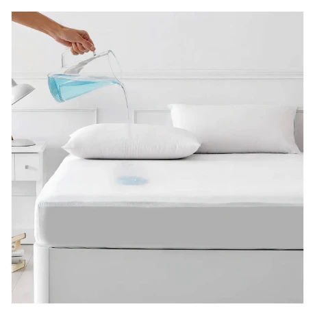 Funda Sábana Protectora Cubre Colchón Impermeable Antialérgica 2 plazas Funda Sábana Protectora Cubre Colchón Impermeable Antialérgica 2 plazas