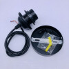 Porta lampara con cable colgante E27 negro Porta lampara con cable colgante E27 negro