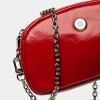Mini bag Bonnie en cuero charol Rojo