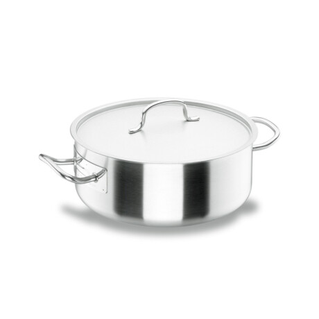 Cacerola inox con tapa 45x17 cm 27,5 lts Cacerola inox con tapa 45x17 cm 27,5 lts