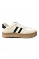 CALZADO DEPORTIVO DOS RAYAS PLATAFORMA Blanco