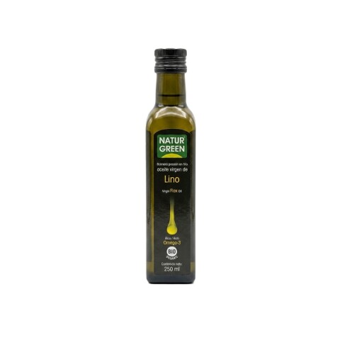 Aceite de Lino Orgánico 250ml NaturGreen Aceite De Lino Natur Green 250