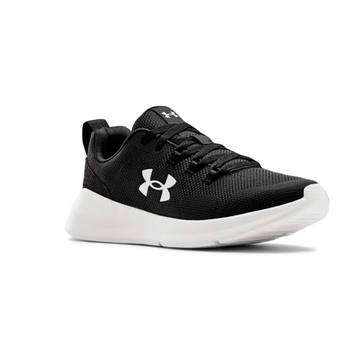 Under Armour Essential-blk Black - Negro-blanco 