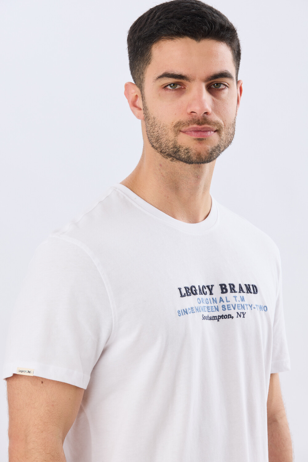 REMERA ESTAMPADA DE ALGODÓN Blanco