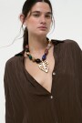 CAMISA OVERSIZED Marron