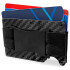 Billetera Tarjetero Bloqueo Rfid Anti Clonación Calidad Variante Color Negro Labrado