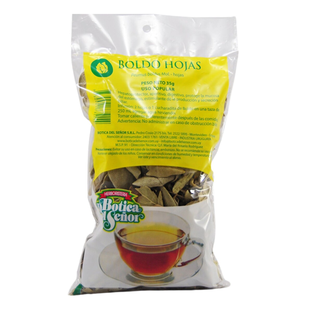 Boldo en hojas Botica del Señor 35g 