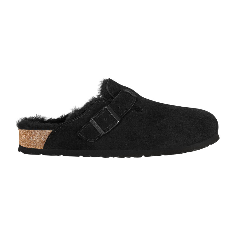 Zueco Boston Shearling LEVE - Regular Black