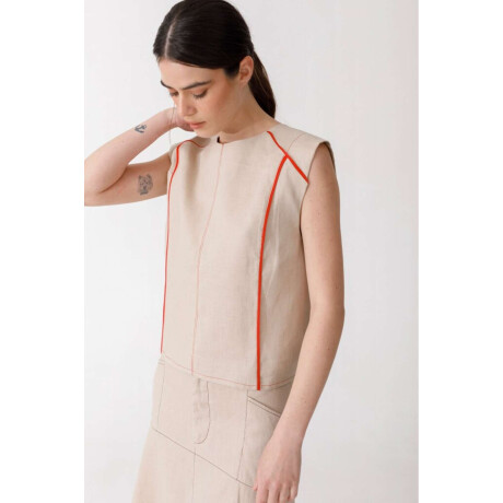 Pre Venta Blusa Rucu Beige