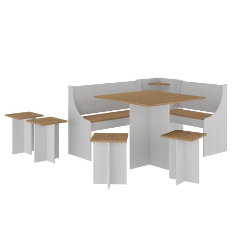 Juego de comedor esquinero Linea Veneza Juego de comedor esquinero Linea Veneza