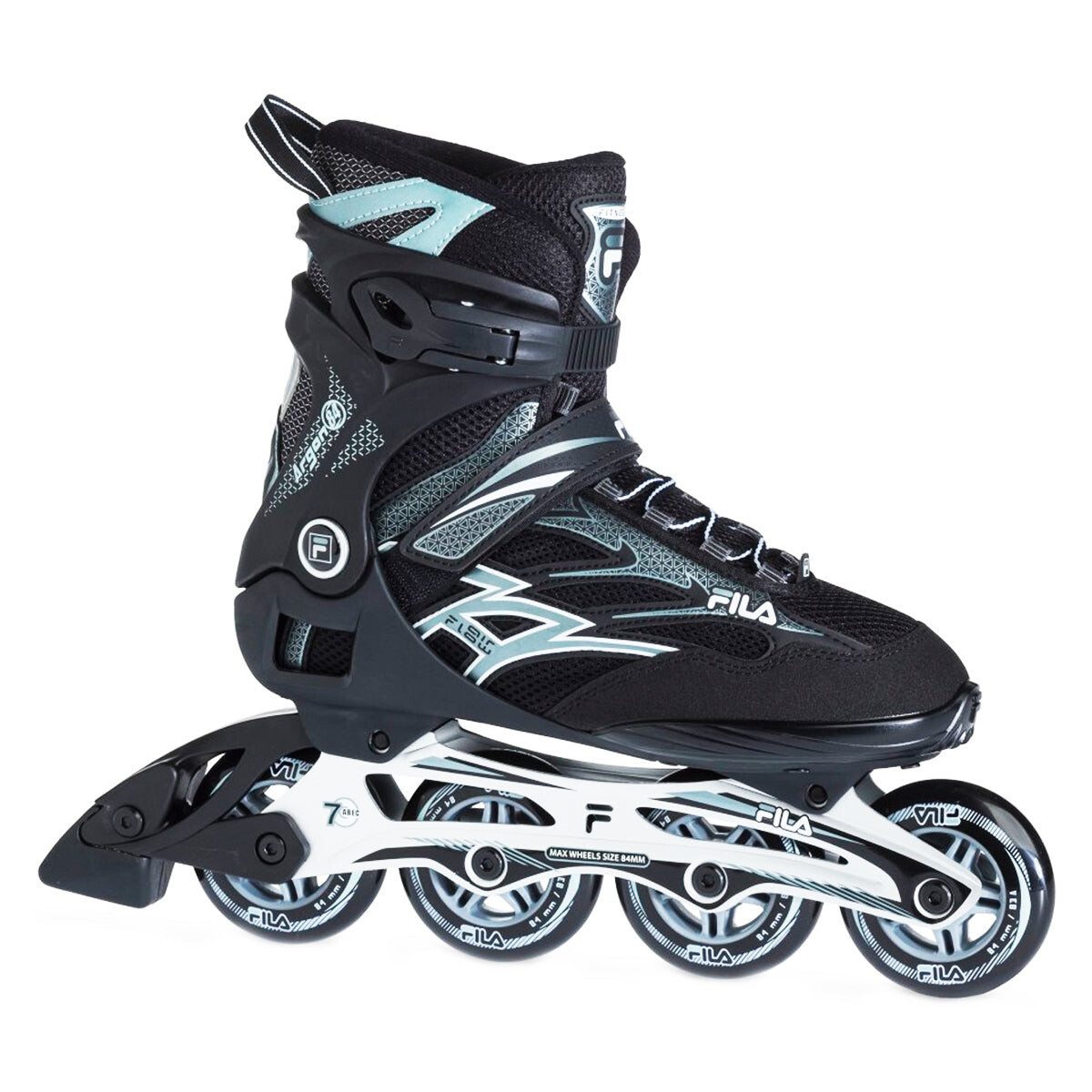 Patín Rollers Fila Primo Alu N1 Europa Profesionales - Negro 