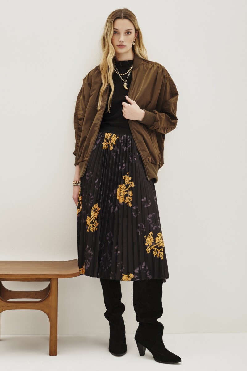 Campera Bomber Marron