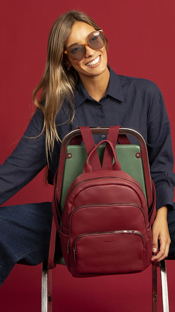 MOCHILA MIDDLETON BORDEAUX MERLOT