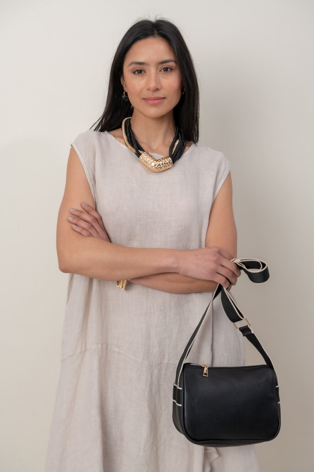 VESTIDO ADAMINA Beige