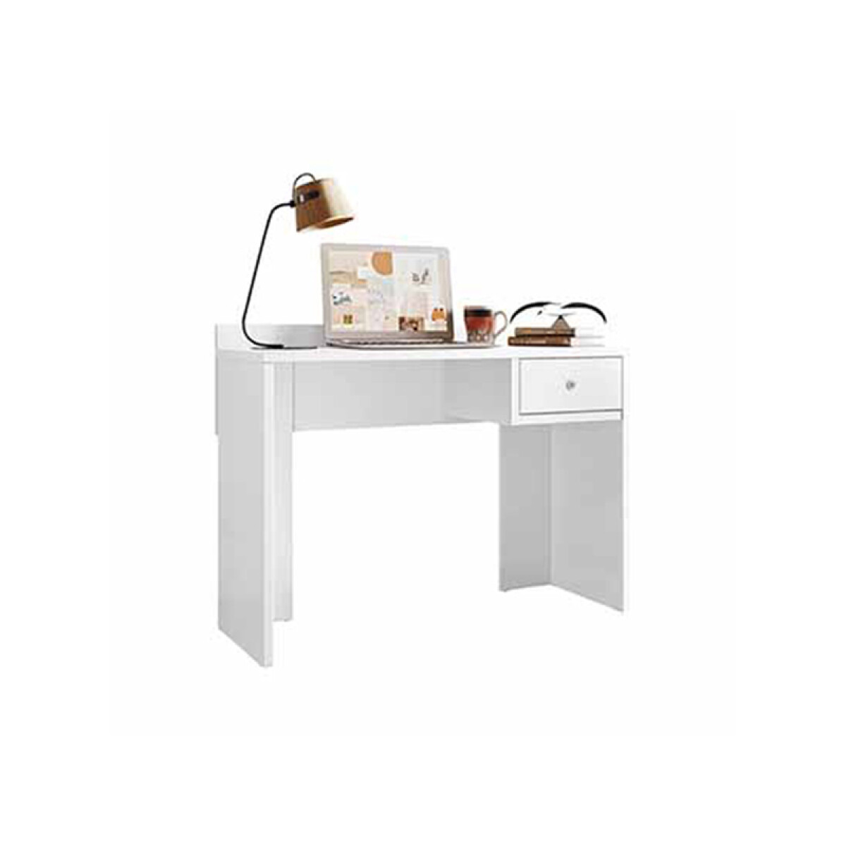 Escritorio Easy 1.08m - Blanco 