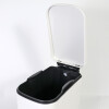 BASURERO INOX BLANCO C/PEDAL 8LTS Unica