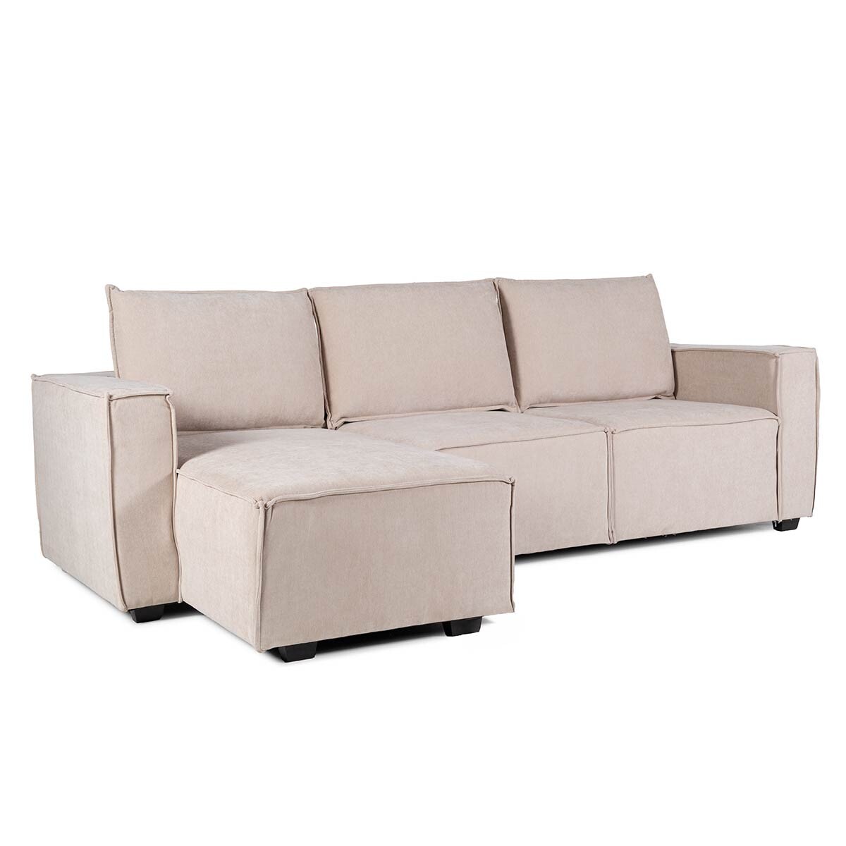 Rinconera Urban - Tela Microfibra - Chaise Izquierdo - 12072 (Beige) 