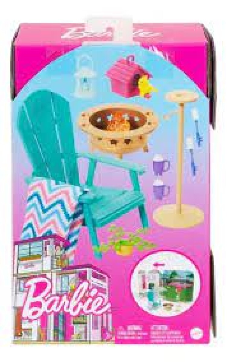 Set Barbie Muebles de Jardin 