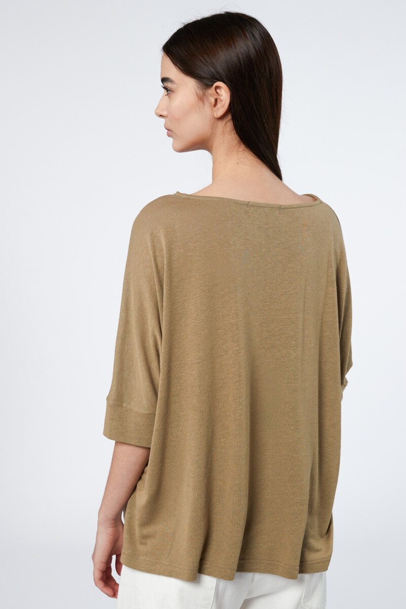 Blusa Tela Beige