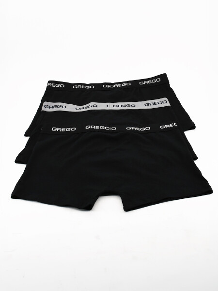BOXER PACK X3 NEGRO