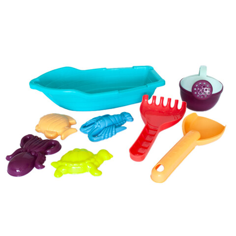 3X2 OUTLET Set de playa barco con accesorios 3x2 Outlet Set De Playa Barco Con Accesorios