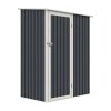 Galpón prefabricado Reforzado 1 Puerta JOY A Gris