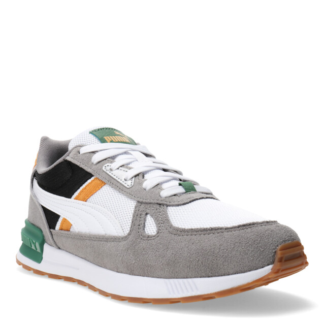 Championes de Hombre Puma Graviton Pro Blanco - Gris - Naranja