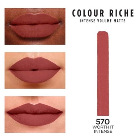 L´oréal Paris Colour Riche Labial en barra 570 Worth it intense