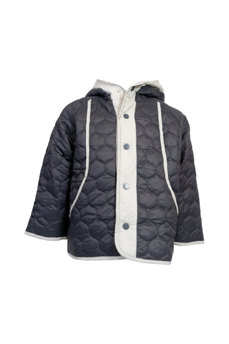 Campera Capitoneada Negro