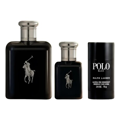 Cofre Polo Black Ralph Lauren Edt 125ML y 40ML y Deo 75G 001
