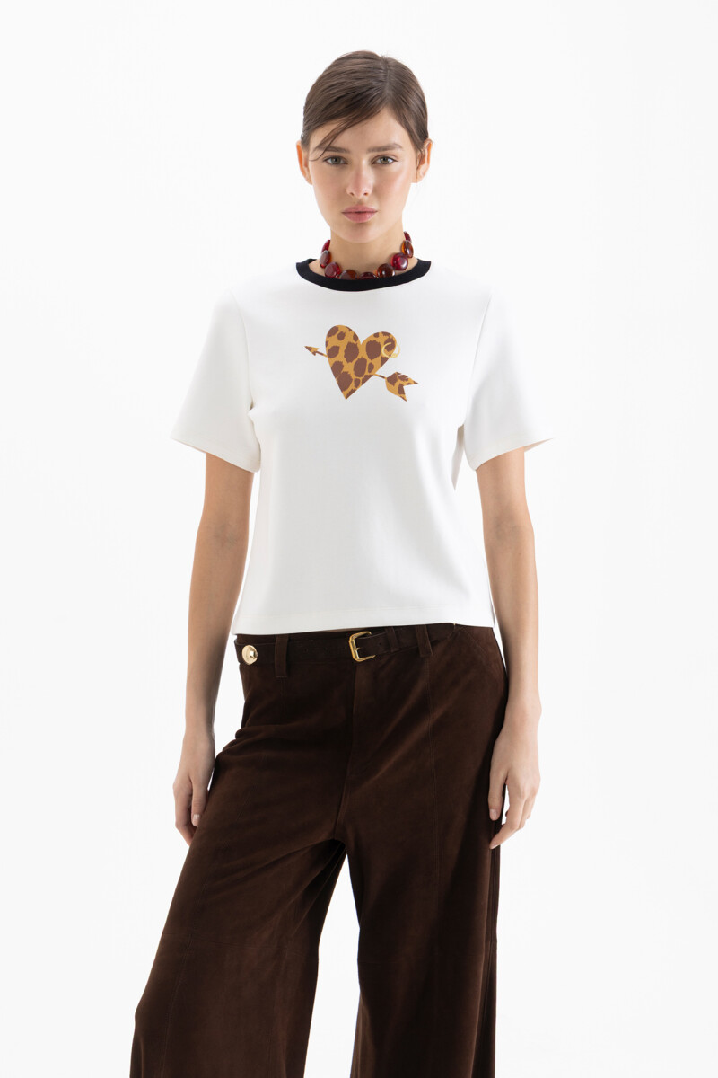 REMERA MARGARITA Beige