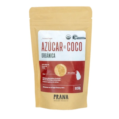 Azúcar de coco Prana Orgánica 250g Azucar De Coco Prana 250g