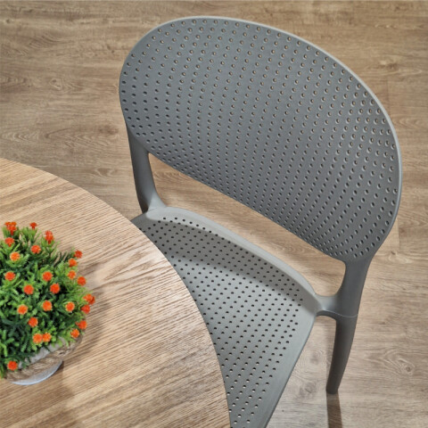 Silla Diseño Minimalista Nordica para Comedor o Jardín - Verde grisáceo Silla Diseño Minimalista Nordica para Comedor o Jardín - Verde grisáceo