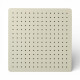 Panel perforado pegboard metálico organizador de pared 40x40 cm – Multiuso para el hogar Blanco