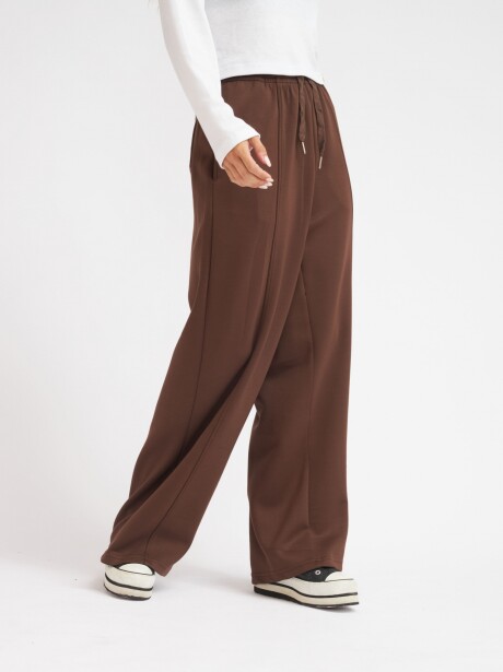 JOGGER FLORA MARRÓN