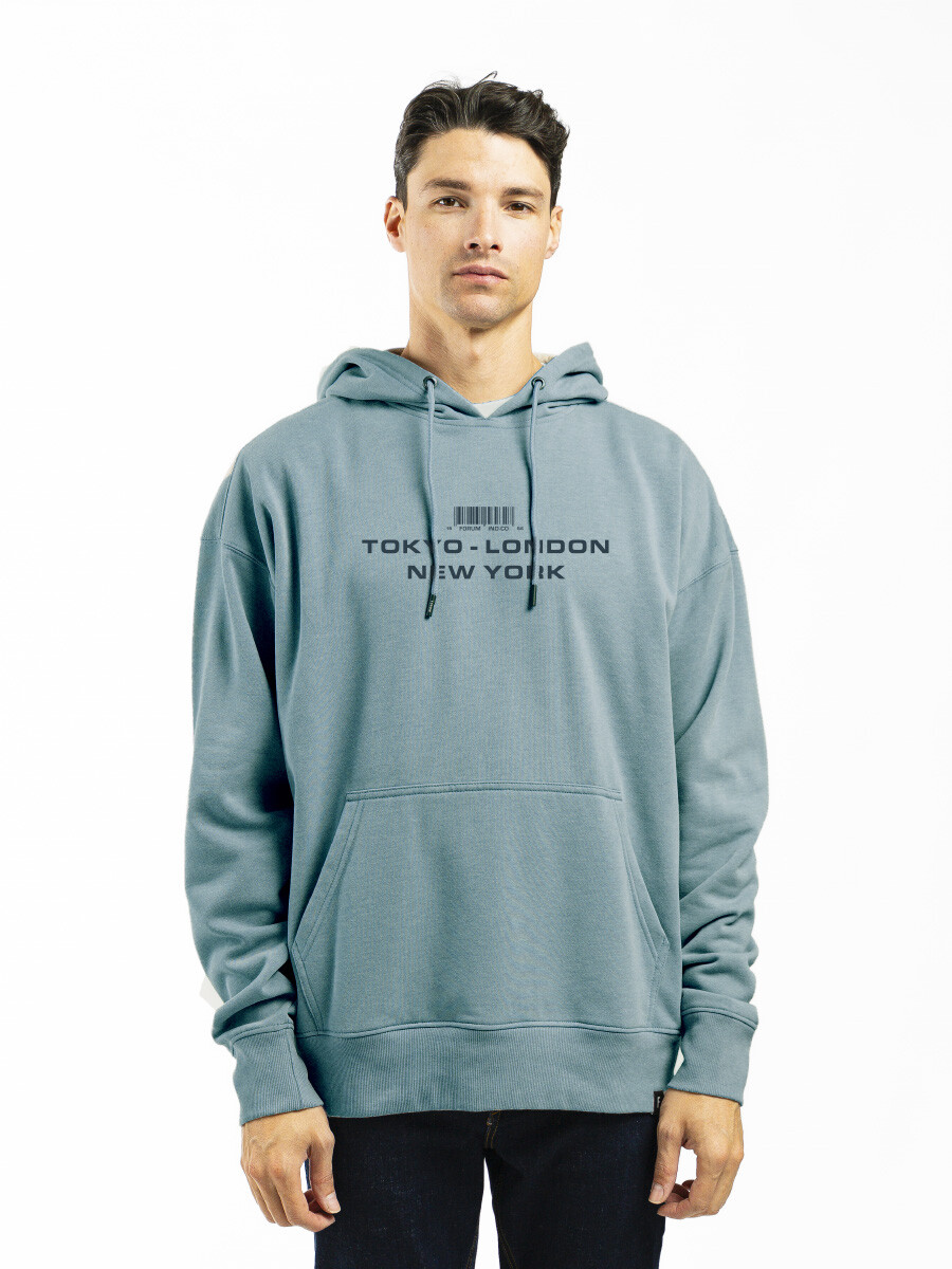 Canguro Oversize Estampado California - Jean/Fantasia 2 