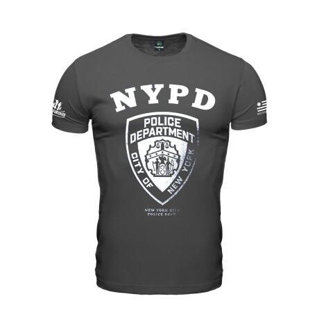 Remera manga corta Police NYPD Gris
