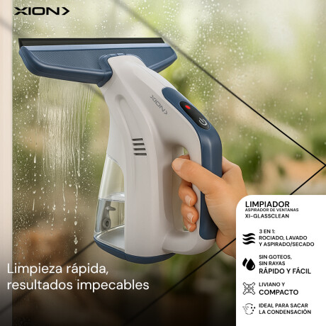 robot limpiavidrios 3 en 1: rociado, lavado y aspirado COLOR UNICO