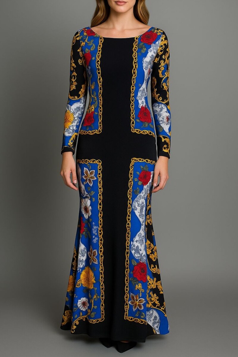 Vestido Safira Azul