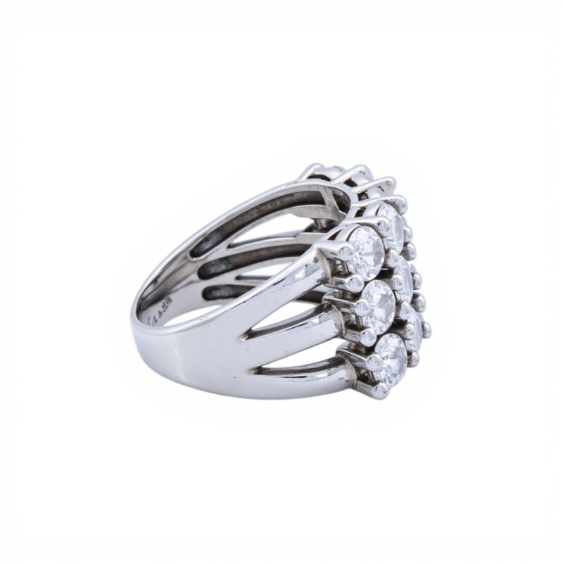 Anillo Triple-Plata 925-Piedra Zirconia-AN3481 conpiedra