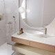 GRIFERIA LAVATORIO MONOCOMANDO ALTO BRILLO SERIE BLEST CROMO