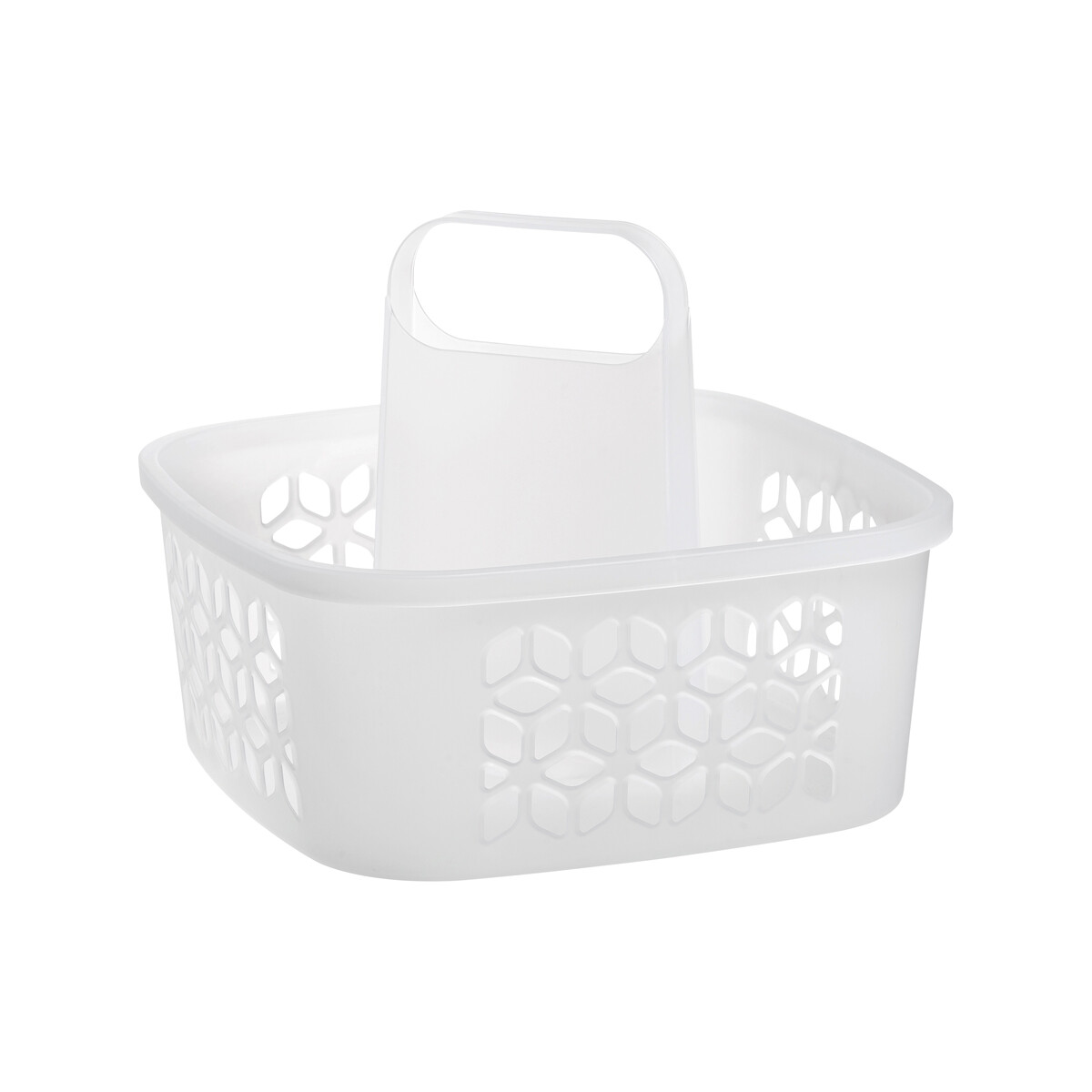 Canasto organizador multiuso con asa 4L - TRANSPARENTE 
